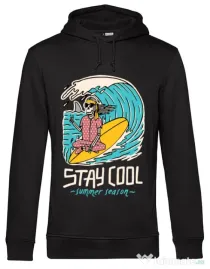 Hoodie barbat cu gluga stay cool Negru