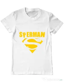 Tricou ADLER barbat Sperman Alb