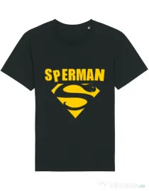 Tricou STANLEY STELLA barbat Sperman Negru