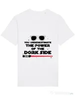 Tricou STANLEY STELLA barbat The power of the dork side Alb