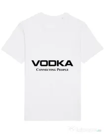 Tricou STANLEY STELLA barbat Vodka Alb