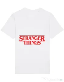 Tricou STANLEY STELLA barbat Stranger things Alb