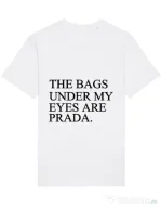 Tricou STANLEY STELLA barbat Prada bags Alb