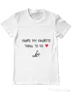 Tricou ADLER barbat Favorite thing Alb