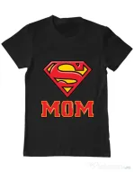 Tricou ADLER barbat Super mom Negru