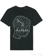 Tricou STANLEY STELLA barbat Stranger night Negru