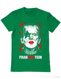 Tricou ADLER barbat FRANKISSTEIN Verde mediu