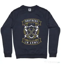 Bluza ADLER barbat Brother In Arms Denim inchis