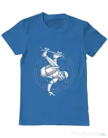 Tricou ADLER barbat Skatetrooper Albastru azuriu