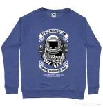 Bluza ADLER barbat Space Rebellion Albastru melanj