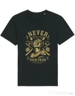 Tricou STANLEY STELLA barbat Never Give Up Negru