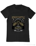 Tricou ADLER barbat Street Battle Negru