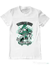 Tricou ADLER barbat Vandalism Alb