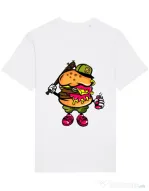 Tricou STANLEY STELLA barbat Bastard burger Alb