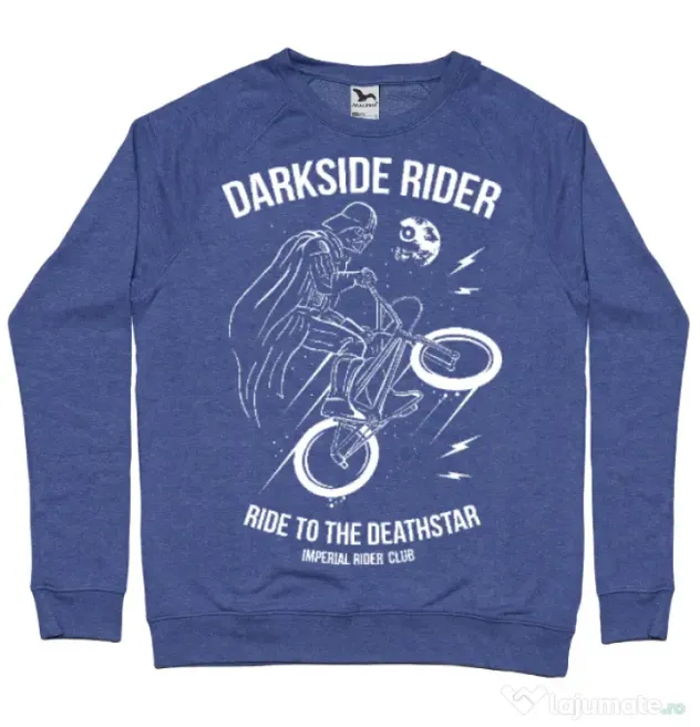 Bluza ADLER barbat Darkside rider Albastru melanj