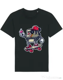 Tricou STANLEY STELLA barbat Polaroid Negru