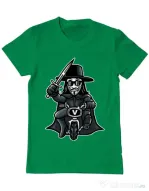 Tricou ADLER barbat Vendetta Biker Verde mediu