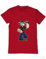 Tricou ADLER barbat Sailor Mass Murderer Rosu