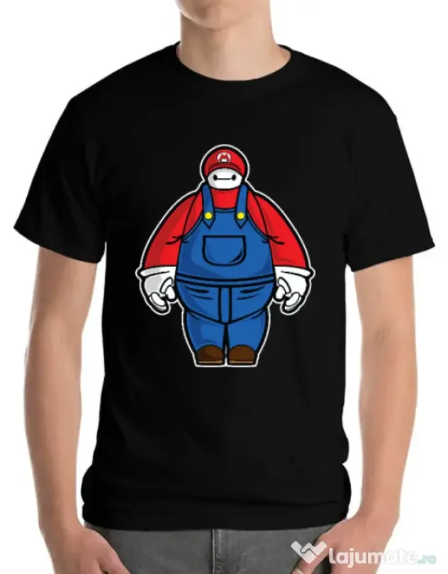 Tricou ADLER barbat Baymario Negru