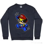 Bluza ADLER barbat Mario Wolverine Denim inchis