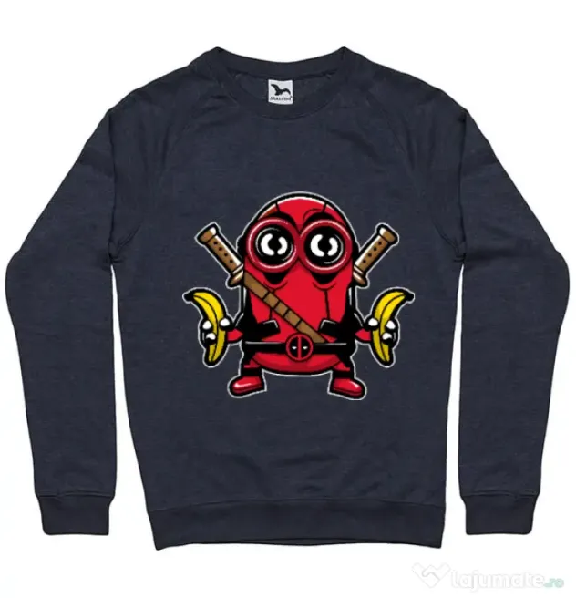 Bluza ADLER barbat Minionpool Denim inchis