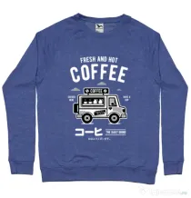 Bluza ADLER barbat Coffee Van Albastru melanj
