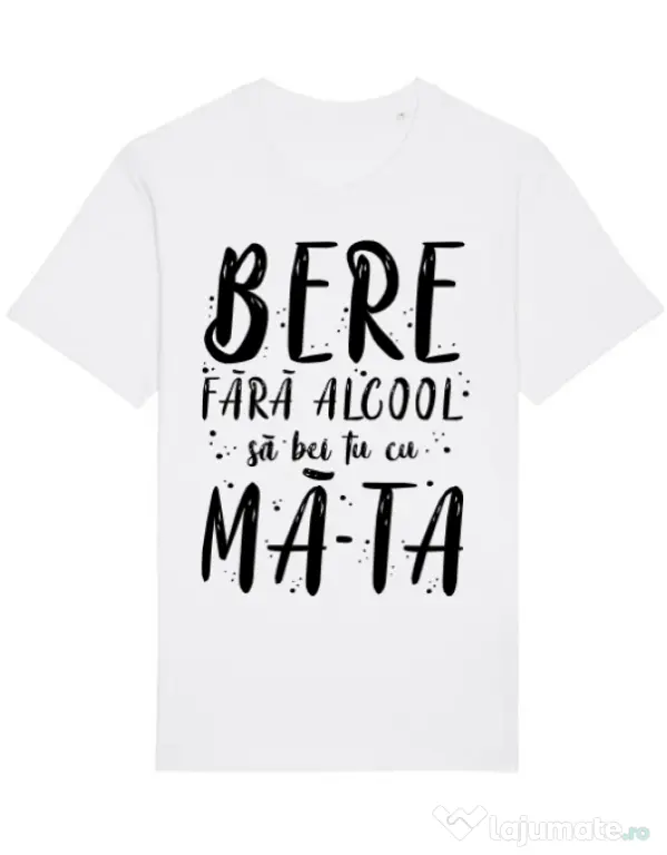 Tricou STANLEY STELLA barbat Bere fara alcool Alb
