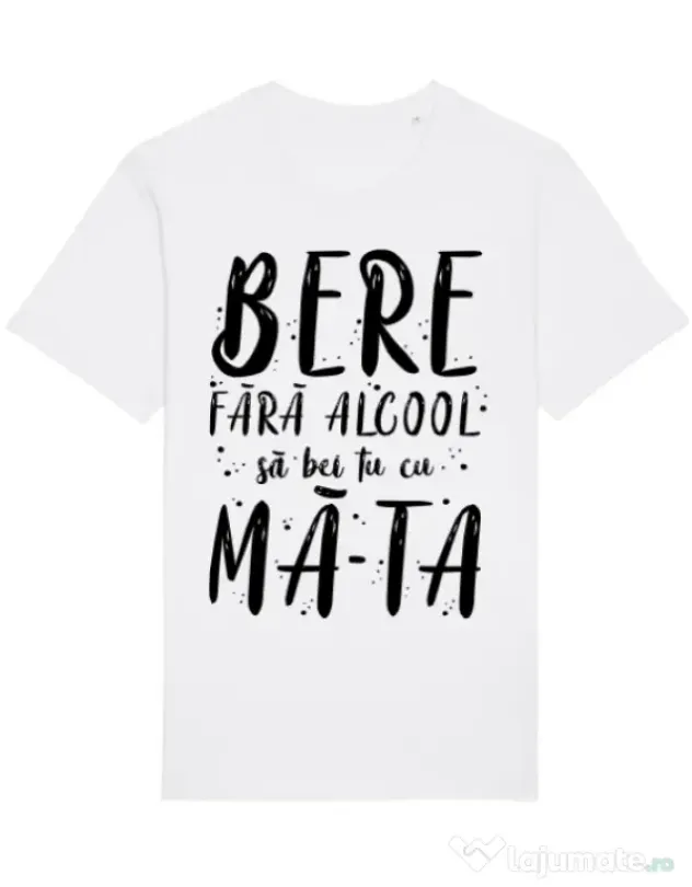 Tricou STANLEY STELLA barbat Bere fara alcool Alb