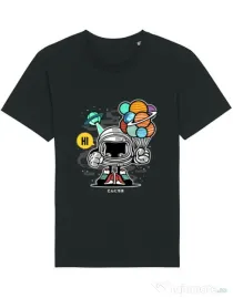 Tricou STANLEY STELLA barbat Gift From Outer Space Negru