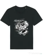 Tricou STANLEY STELLA barbat Mr Coffee Negru