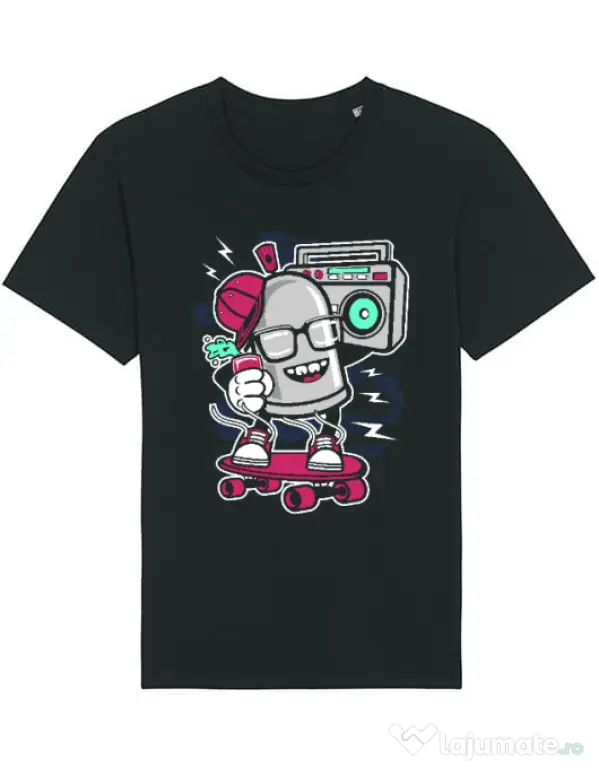 Tricou STANLEY STELLA barbat Street Bomber Negru