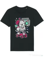 Tricou STANLEY STELLA barbat Street Bomber Negru