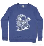 Bluza ADLER barbat Space Racer Albastru melanj