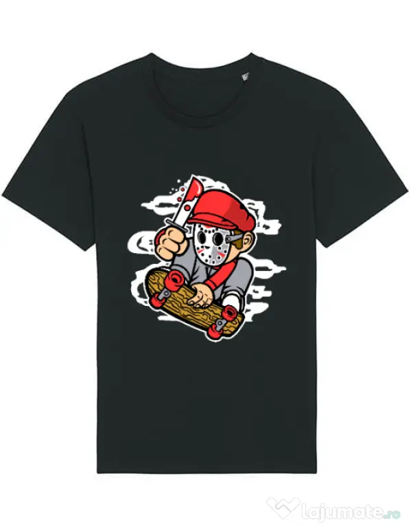 Tricou STANLEY STELLA barbat Killer Skater Negru