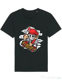 Tricou STANLEY STELLA barbat Killer Skater Negru