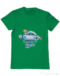 Tricou ADLER barbat Game On Verde mediu