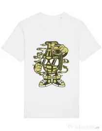 Tricou STANLEY STELLA barbat Grenade Alb
