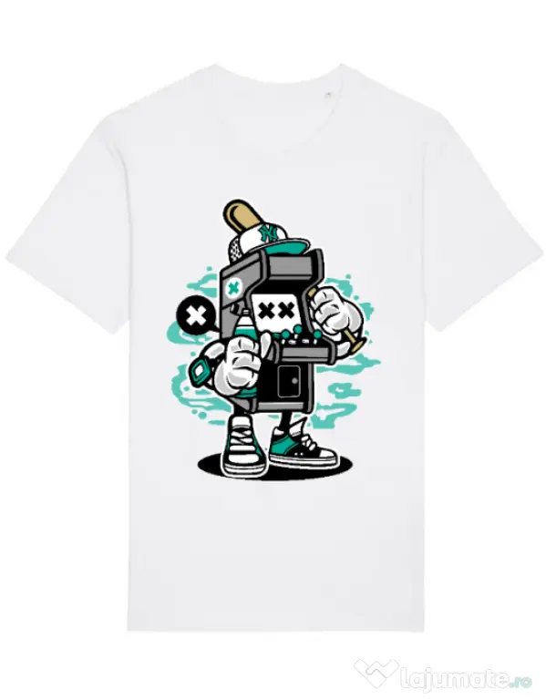 Tricou STANLEY STELLA barbat Game On 2 Alb