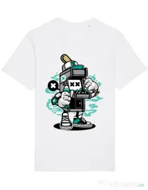 Tricou STANLEY STELLA barbat Game On 2 Alb