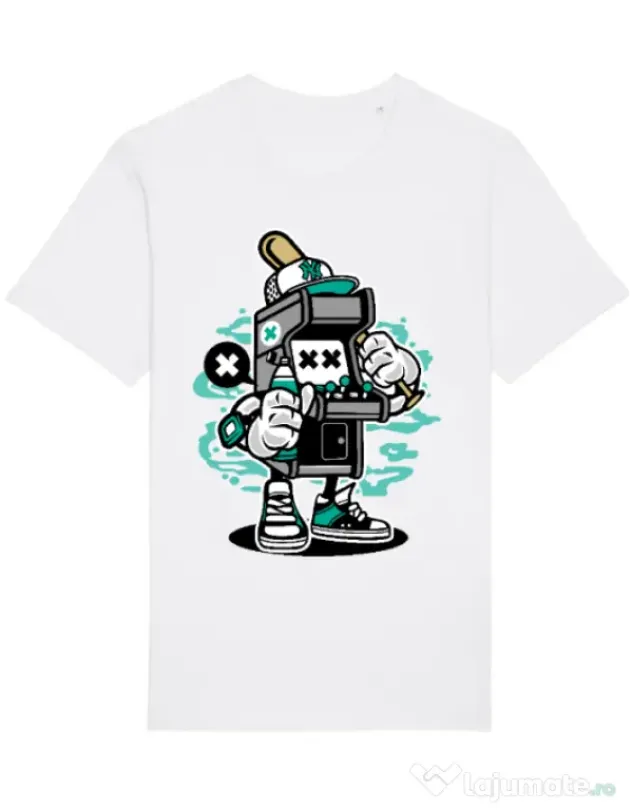 Tricou STANLEY STELLA barbat Game On 2 Alb