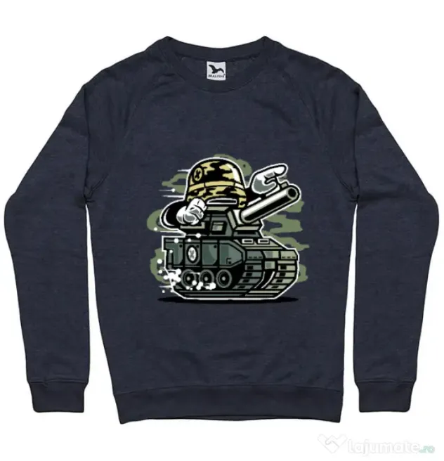 Bluza ADLER barbat War Tank Denim inchis