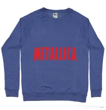 Bluza ADLER barbat Metallica 2 Albastru melanj