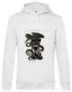 Hoodie barbat cu gluga Hourglass Alb
