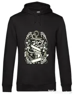 Hoodie barbat cu gluga Heart and Anchor Negru