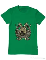 Tricou ADLER barbat Destiny Fulfilled Verde mediu