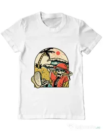 Tricou ADLER barbat Have a Break Alb