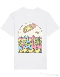 Tricou STANLEY STELLA barbat Asteroid Alb