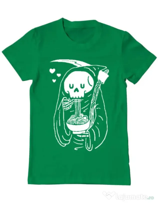 Tricou ADLER barbat Ramen Reaper Verde mediu