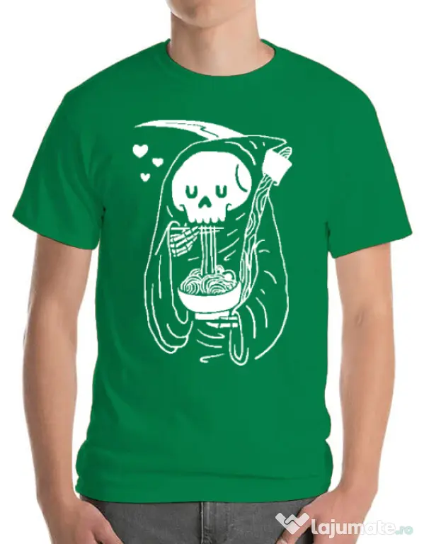 Tricou ADLER barbat Ramen Reaper Verde mediu