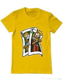 Tricou ADLER barbat CARD Galben